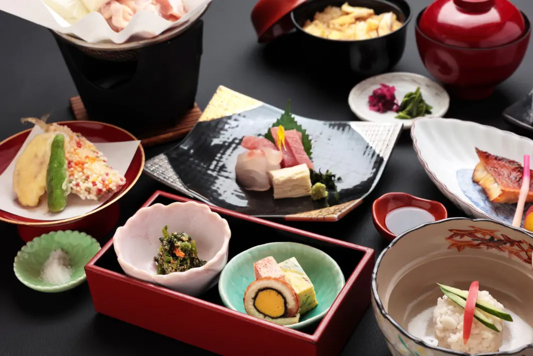 会席料理の写真