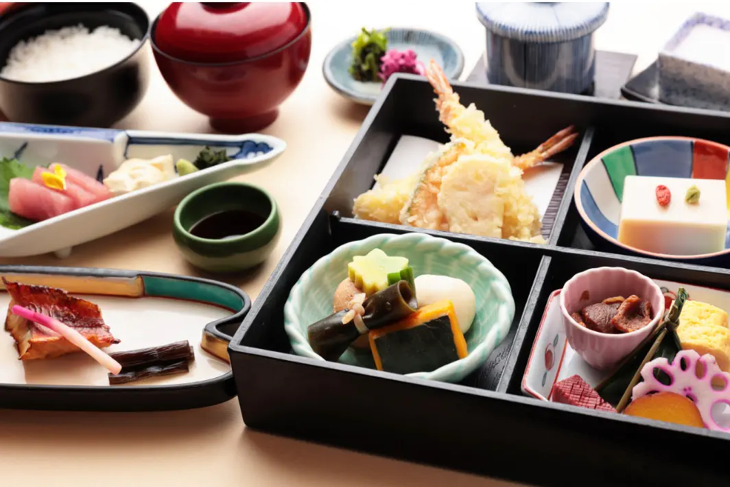 松花堂弁当の写真